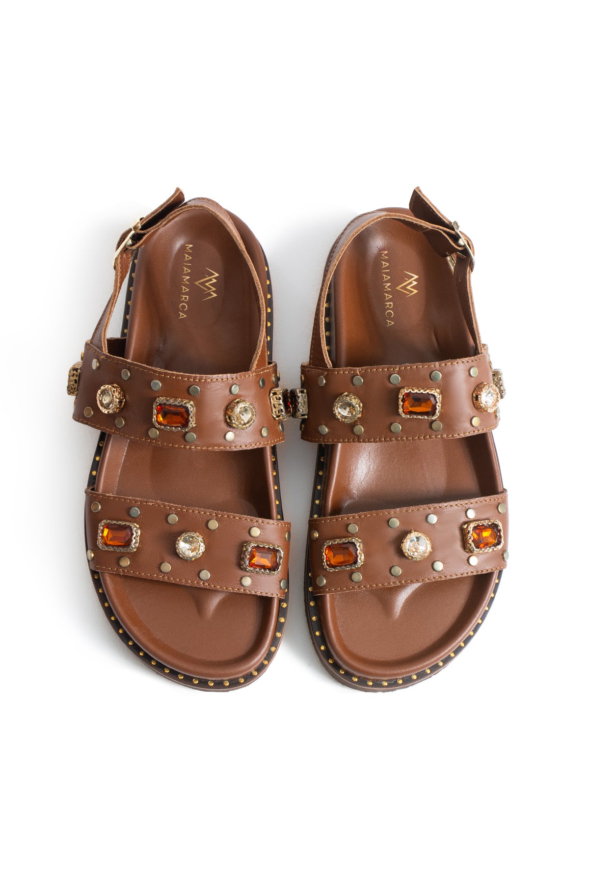 Aria Sandals - Brown