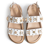 Aria Sandals - White