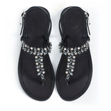 Maia Seven Stone Sandal - Anthracite