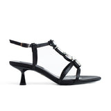 Norr Heeled Sandals - Black