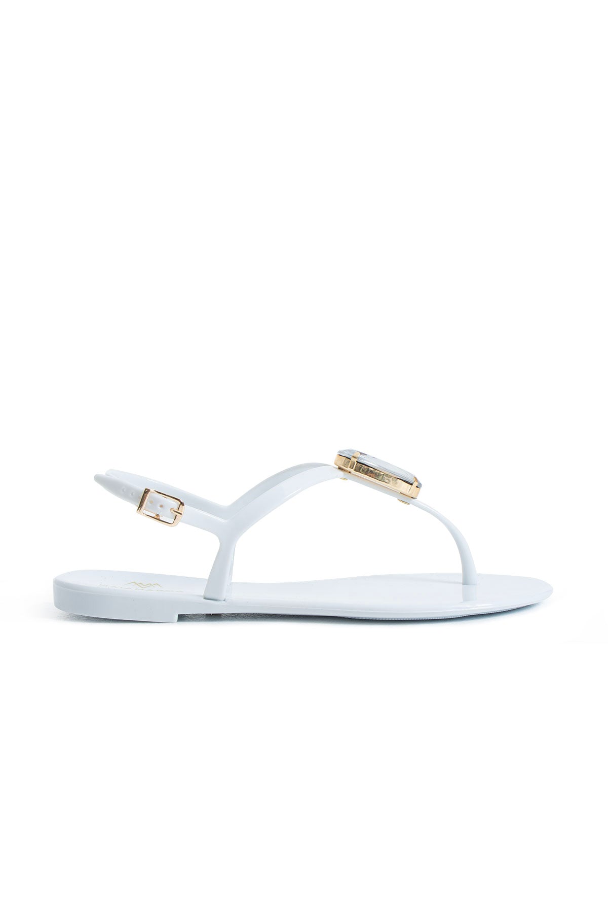 Maia Jelly Sandals - White