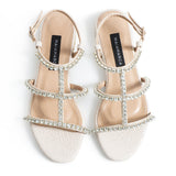 Tina Studded Sandal - Beige