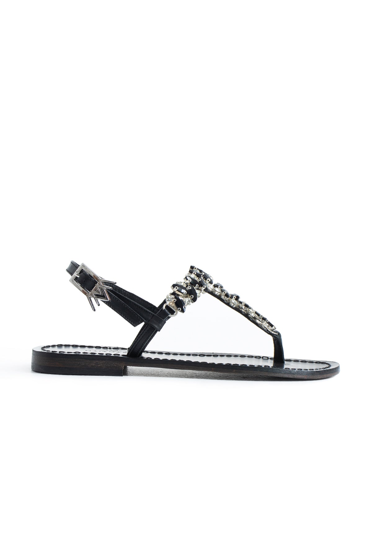 Elis Heeled Sandals - Black