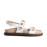Aria Sandals - White