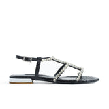 Tina Buckled Sandals - Black