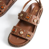 Aria Sandalet - Kahverengi