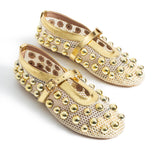 Mila Slippers - Gold