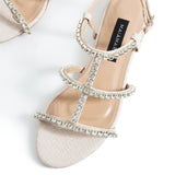 Tina Studded Sandal - Beige