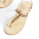 Maia Seven-Stone Sandal - Gold