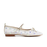 Lisa Mesh Ballerinas - Beige