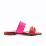 Maia Liva Crystal Slippers - Red