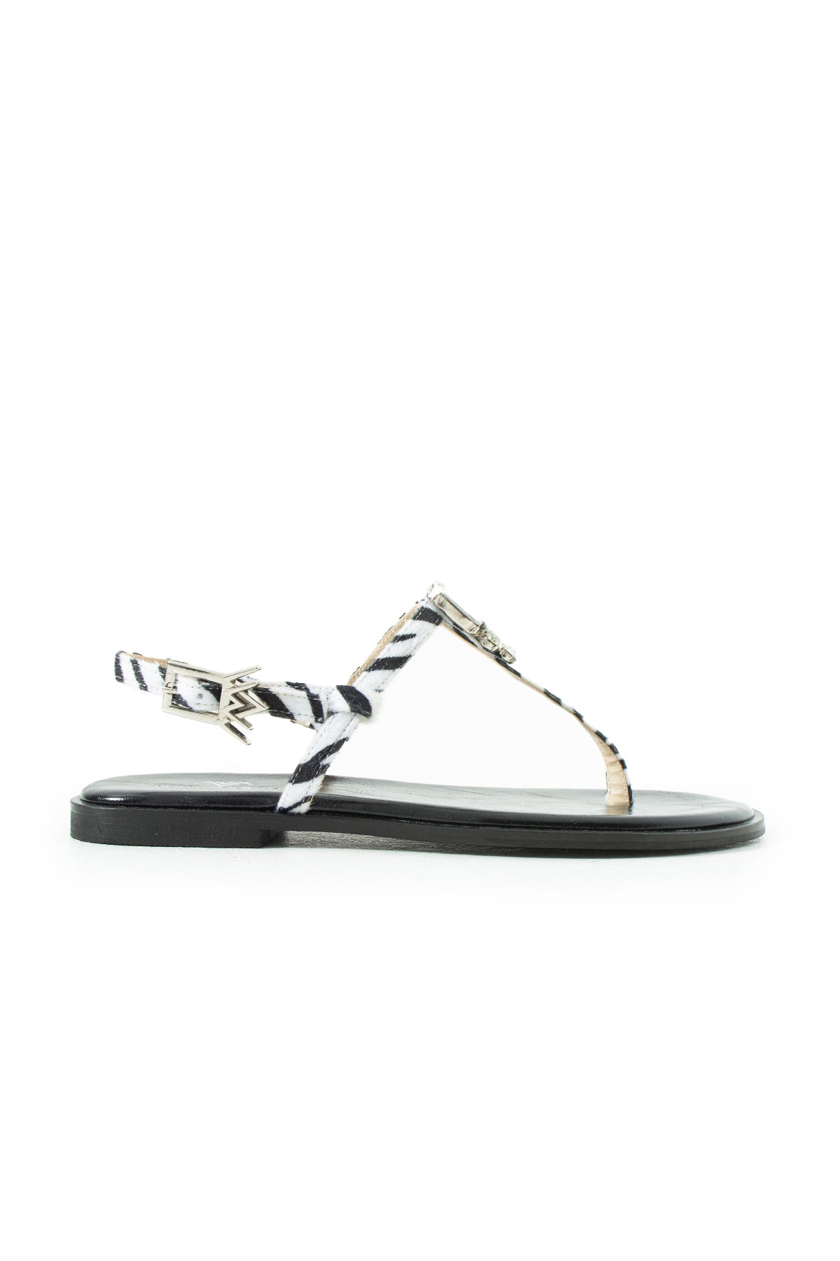 Maia Vega Taşlı Sandalet - Zebra